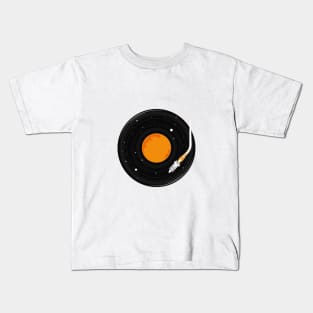 Space Record Kids T-Shirt
